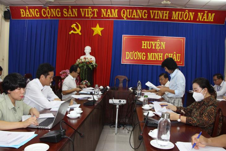 Khảo sát công tác tiếp công dân, giải quyết khiếu nại, tố cáo, kiến nghị và phản ánh 06 tháng đầu năm 2022 trên địa bàn huyện Dương Minh Châu